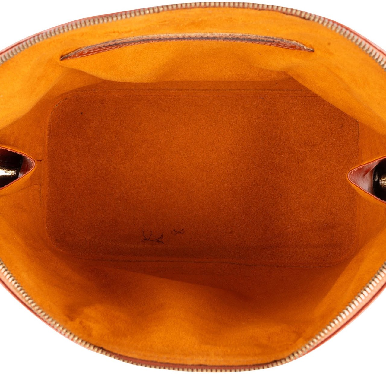 Louis Vuitton Louis Vuitton Cognac Epi Leather Alma PM Handbag Bruin