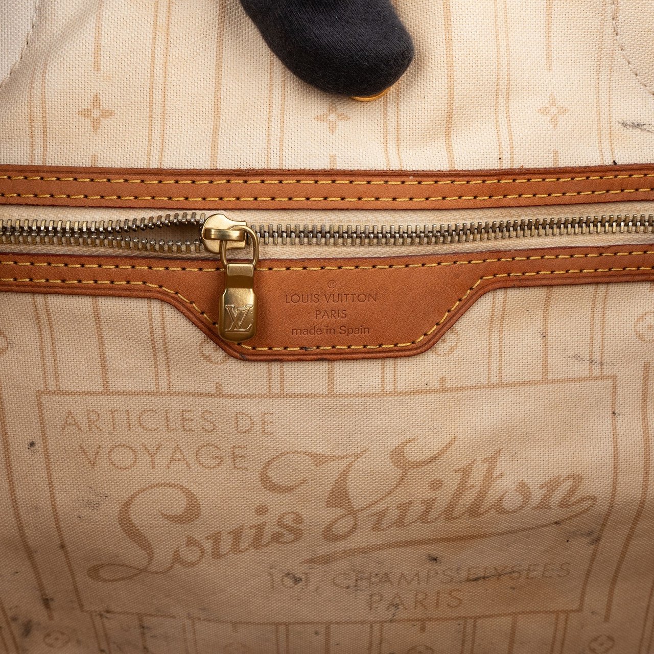 Louis Vuitton Louis Vuitton Monogram Damier Azur Canvas Neverfull MM Shoulder Bag Divers