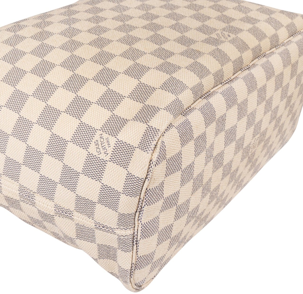 Louis Vuitton Louis Vuitton Monogram Damier Azur Canvas Neverfull MM Shoulder Bag Divers