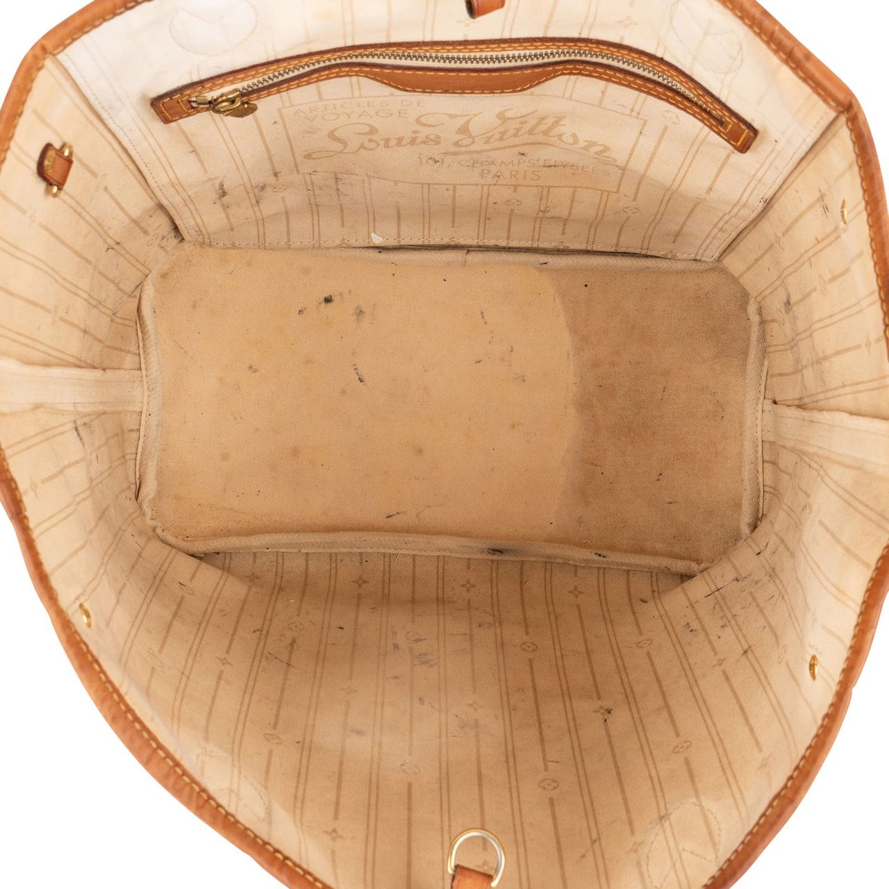 Louis Vuitton Louis Vuitton Monogram Damier Azur Canvas Neverfull MM Shoulder Bag Divers