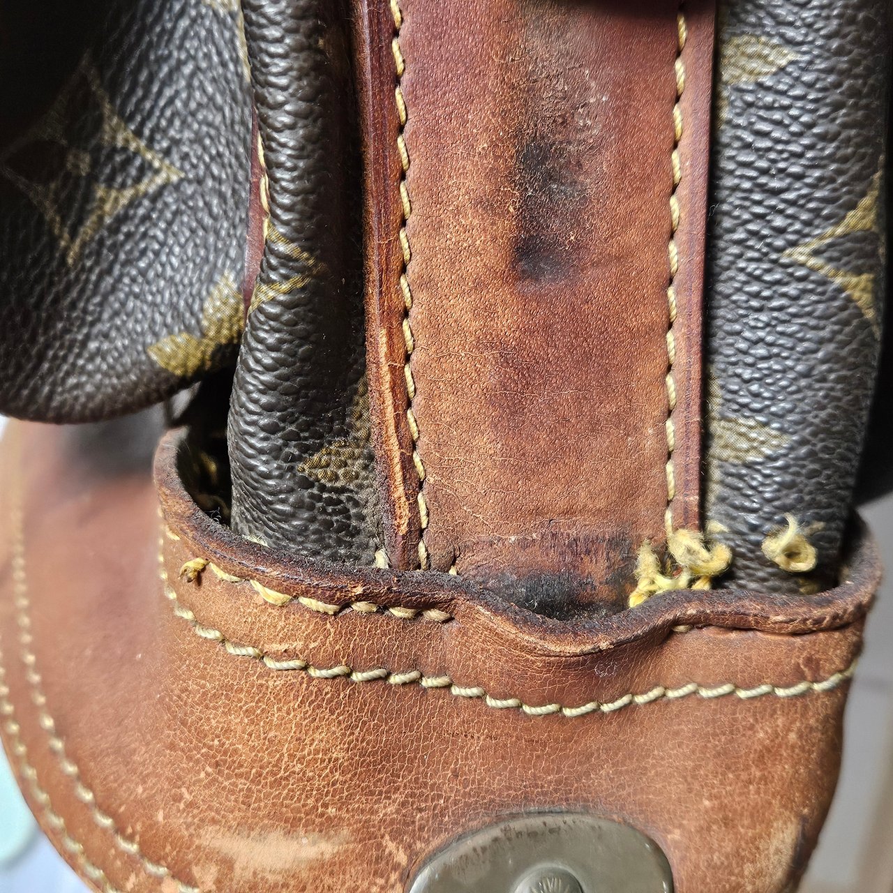 Louis Vuitton Louis Vuitton Monogram Canvas Golf Bag Golftasche Bruin