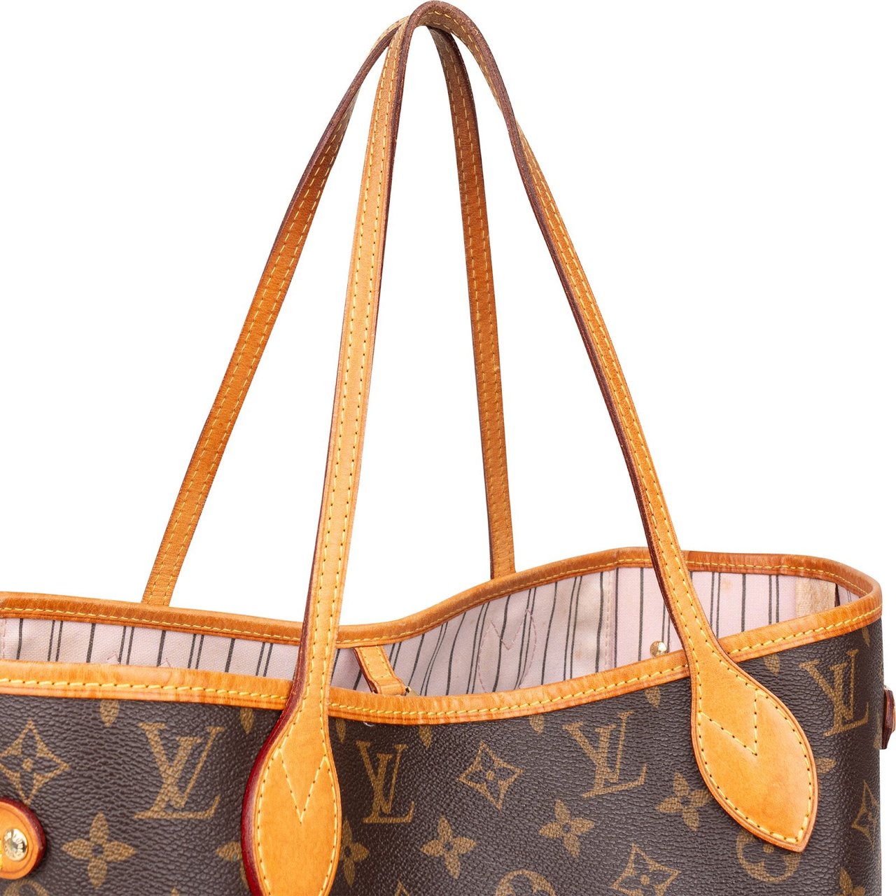 Louis Vuitton Louis Vuitton Monogram Canvas Neverfull MM Shoulder Bag Bruin
