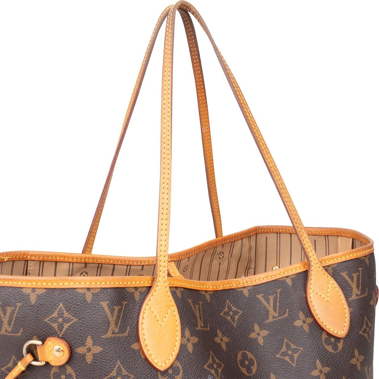 Louis Vuitton Louis Vuitton Monogram Canvas Neverfull MM Shoulder Bag Bruin