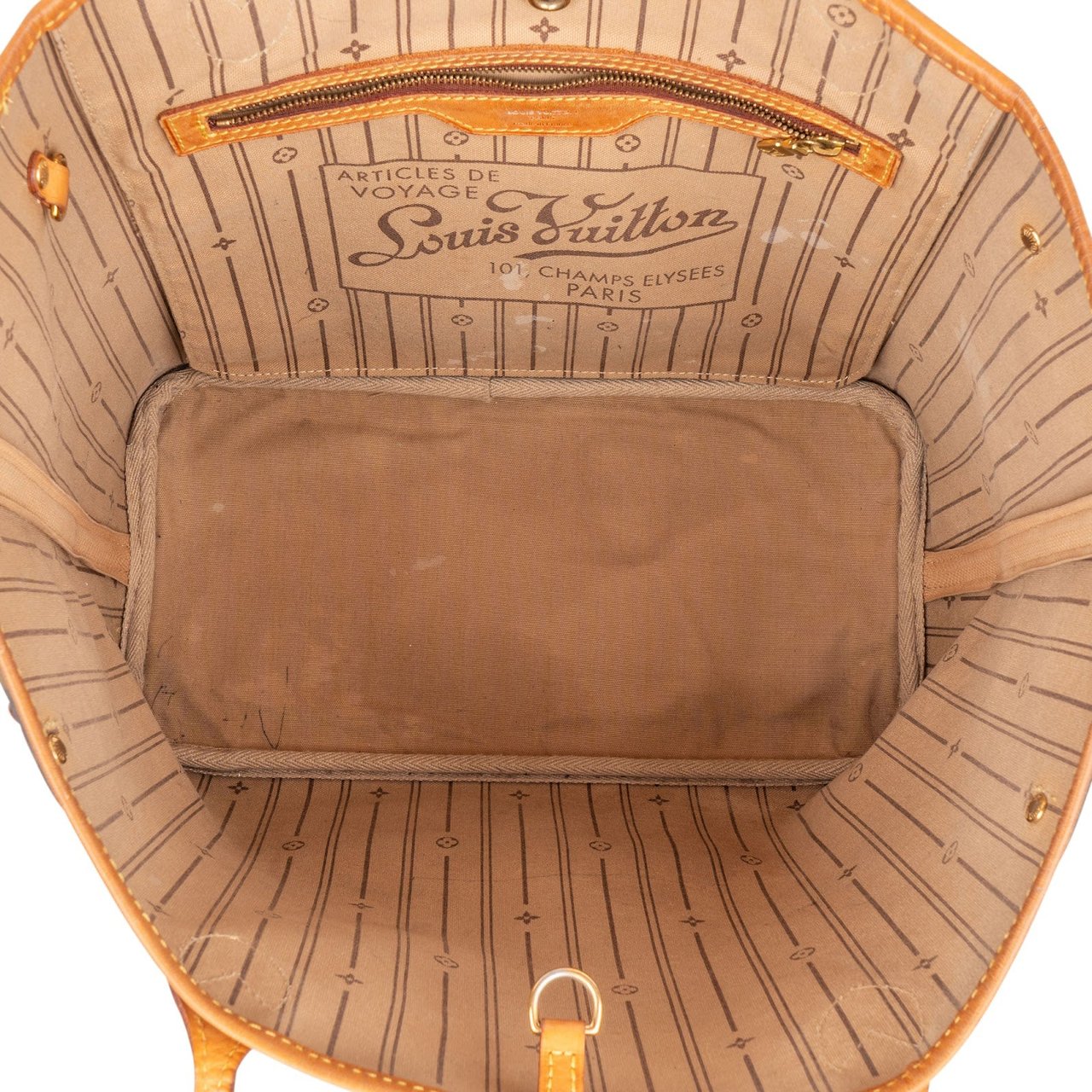 Louis Vuitton Louis Vuitton Monogram Canvas Neverfull MM Shoulder Bag Bruin