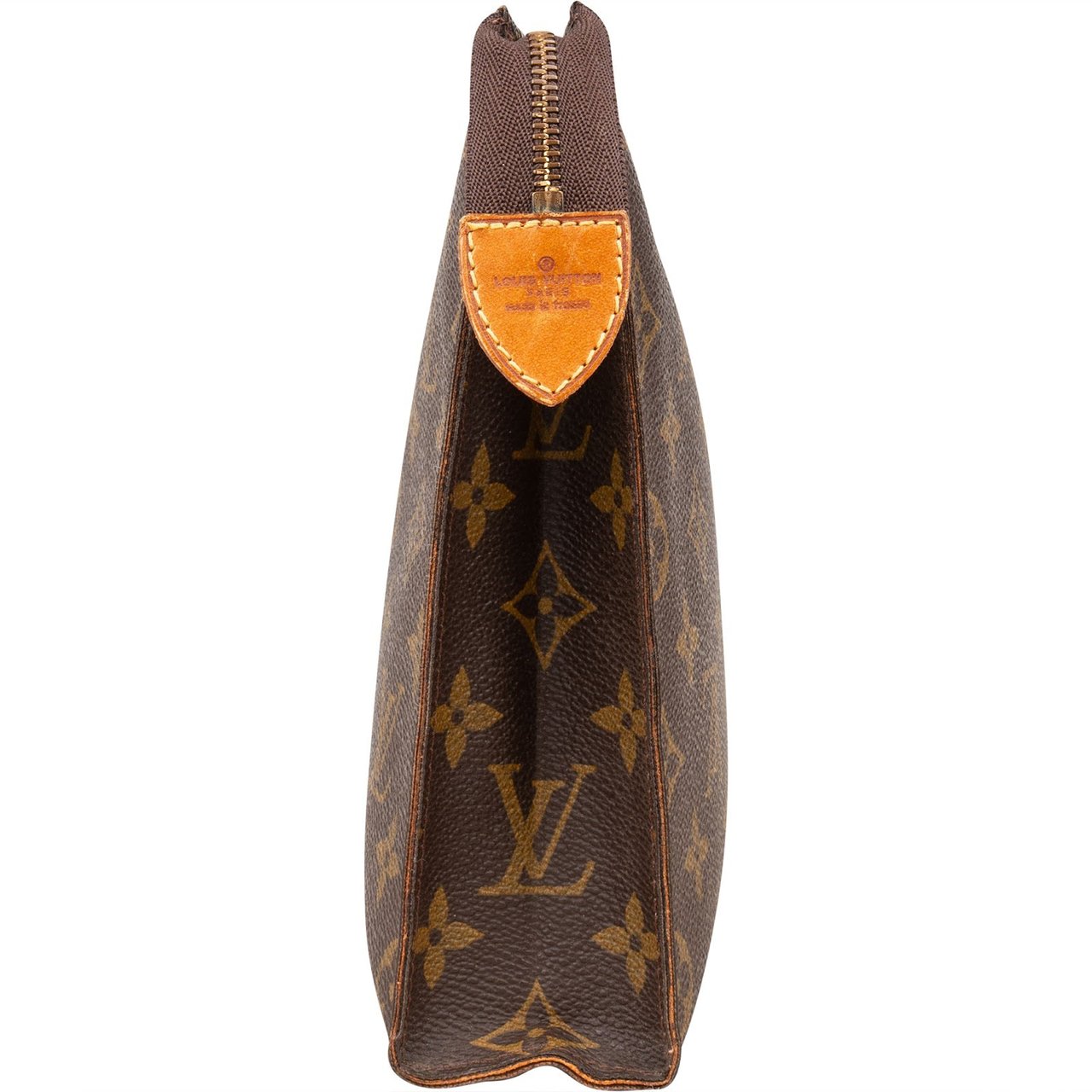 Louis Vuitton Louis Vuitton Monogram Canvas Poche Toilette 25 Clutch Bruin