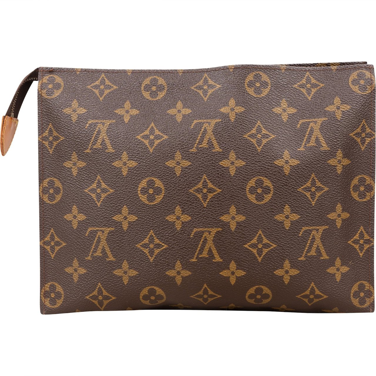 Louis Vuitton Louis Vuitton Monogram Canvas Poche Toilette 25 Clutch Bruin