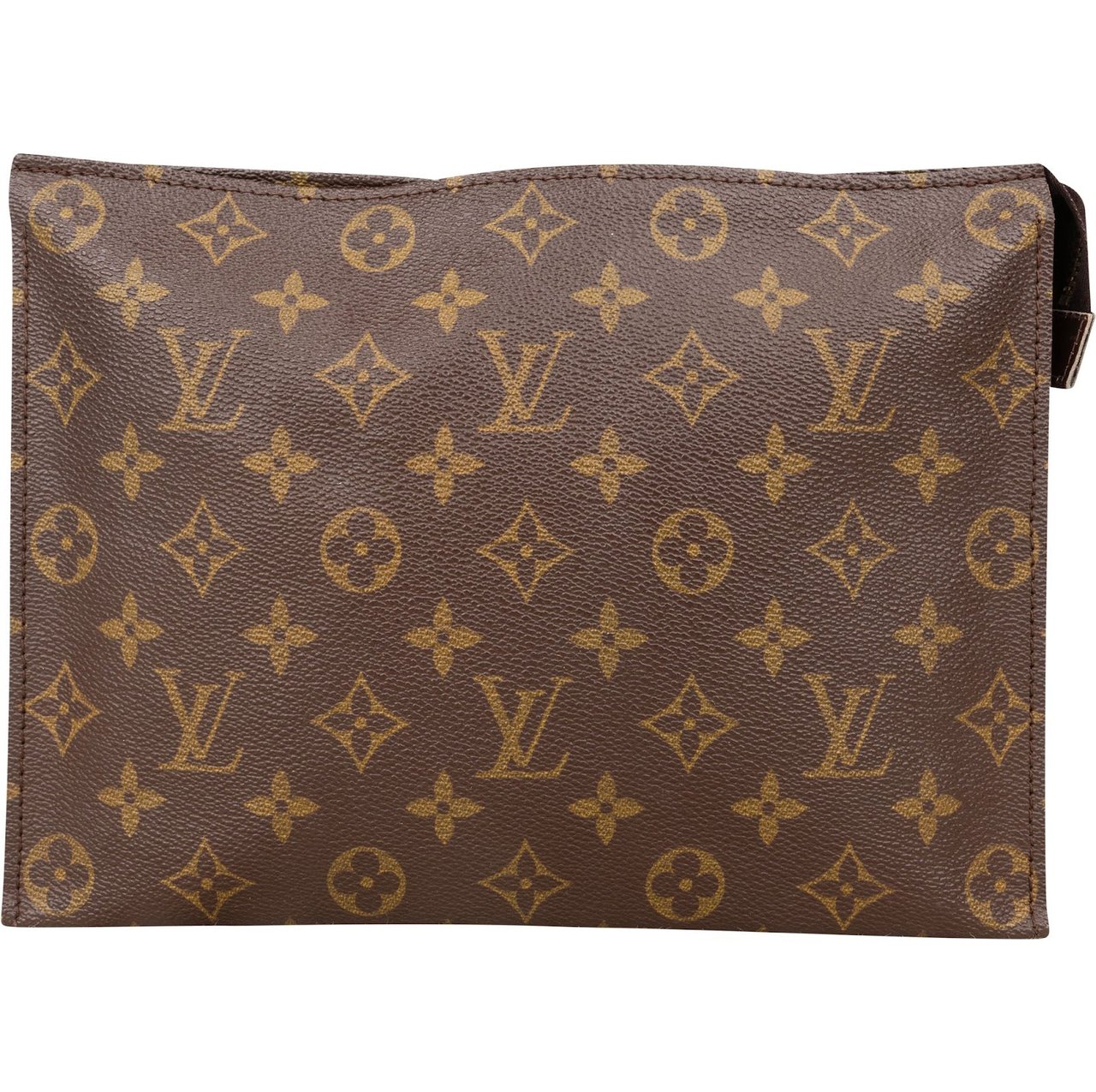 Louis Vuitton Louis Vuitton Monogram Poche Toilette 25 Clutch Bruin