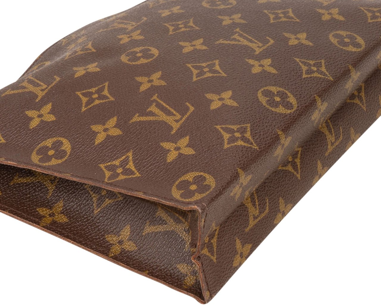 Louis Vuitton Louis Vuitton Monogram Poche Toilette 25 Clutch Bruin