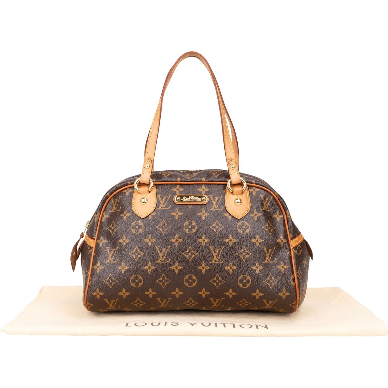 Louis Vuitton Louis Vuitton Monogram Canvas Montorgueil Handbag Bruin