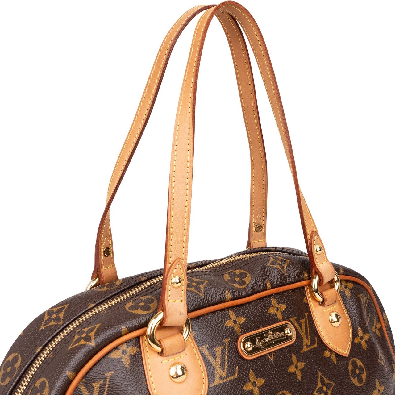 Louis Vuitton Louis Vuitton Monogram Canvas Montorgueil Handbag Bruin