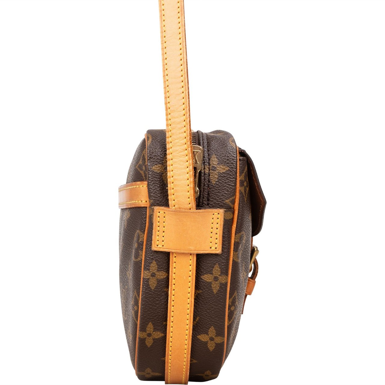 Louis Vuitton Louis Vuitton Monogram Canvas Jeune Fille MM Crossbody Bag Bruin