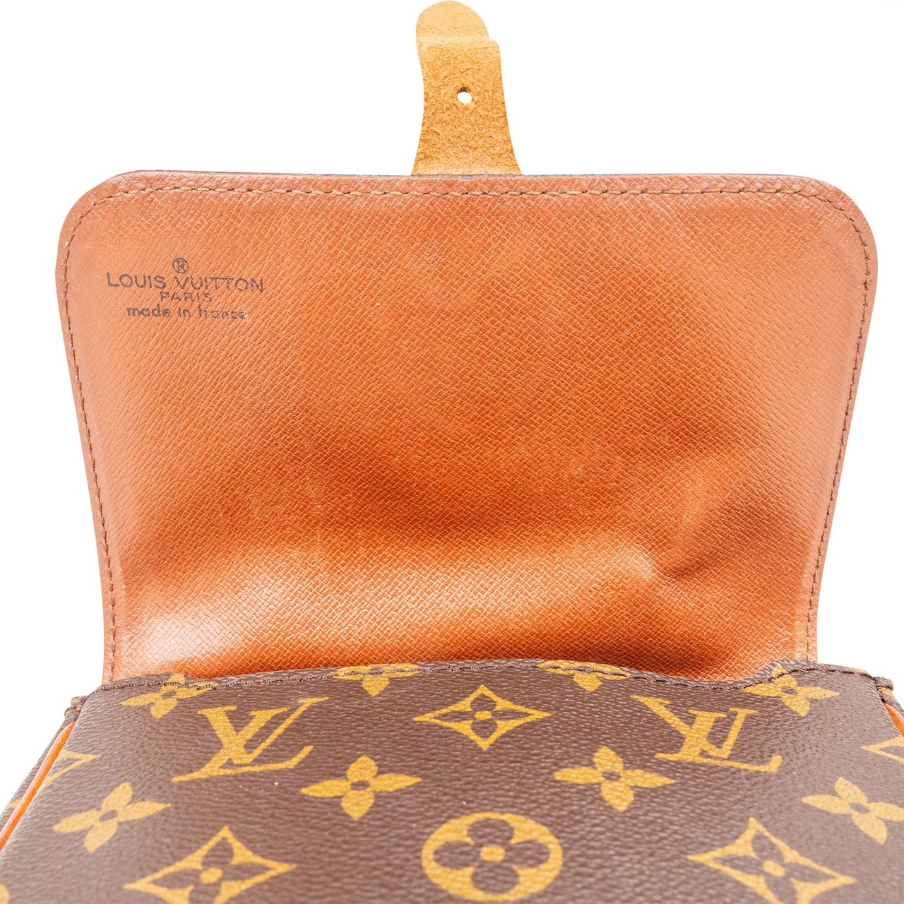Louis Vuitton Louis Vuitton Monogram Canvas Cartouchiere PM Crossbody Bag Bruin