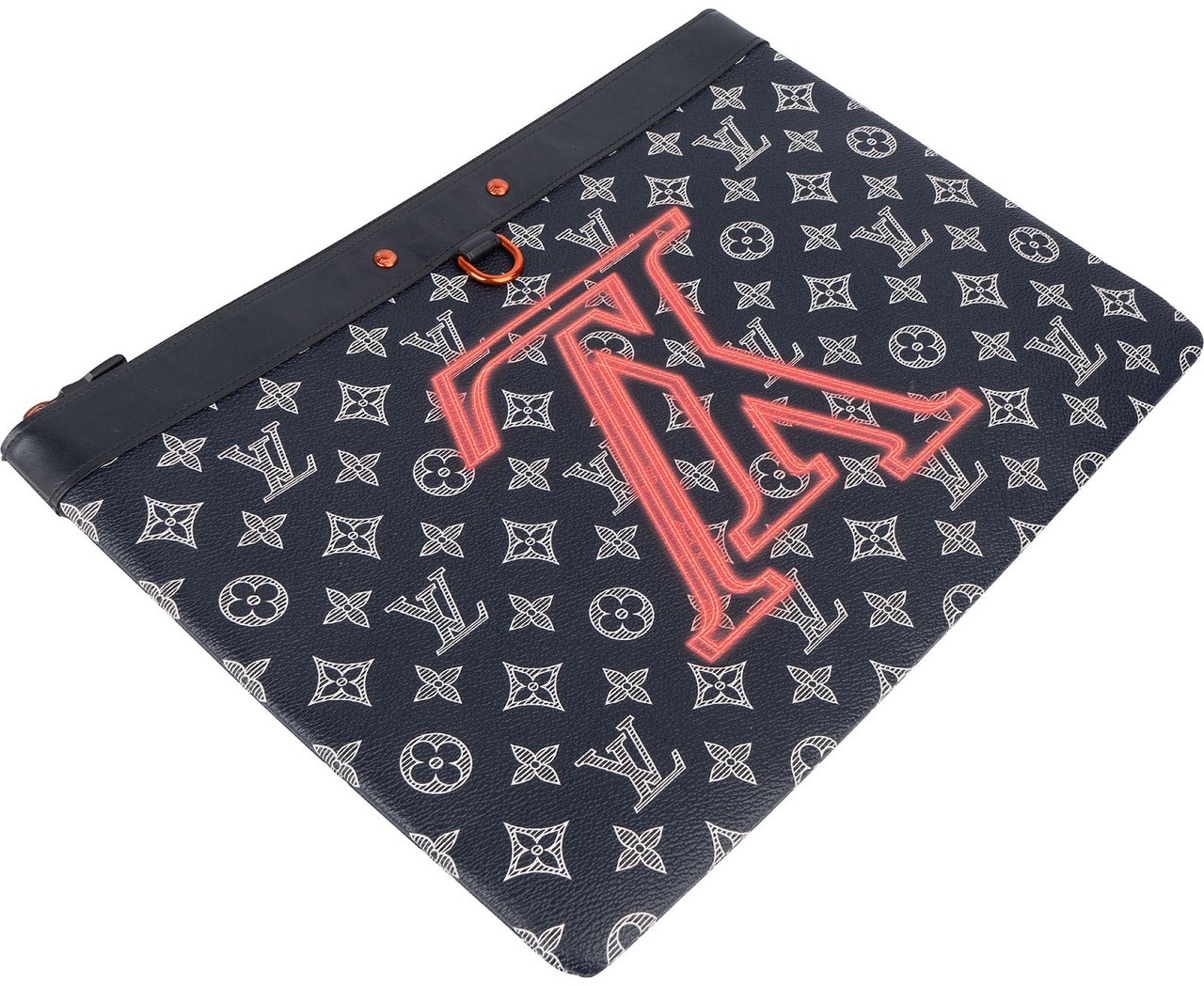 Louis Vuitton Louis Vuitton Monogram Ink Upside Down Ink Apollo Clutch Navy