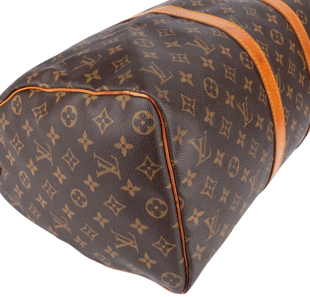Louis Vuitton Louis Vuitton Monogram Canvas Keepall 45 Travel Bag Bruin