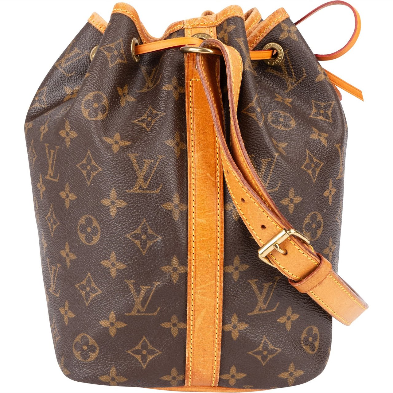 Louis Vuitton Louis Vuitton Monogram Canvas Sac Noé Petit Shoulder Bag Bruin