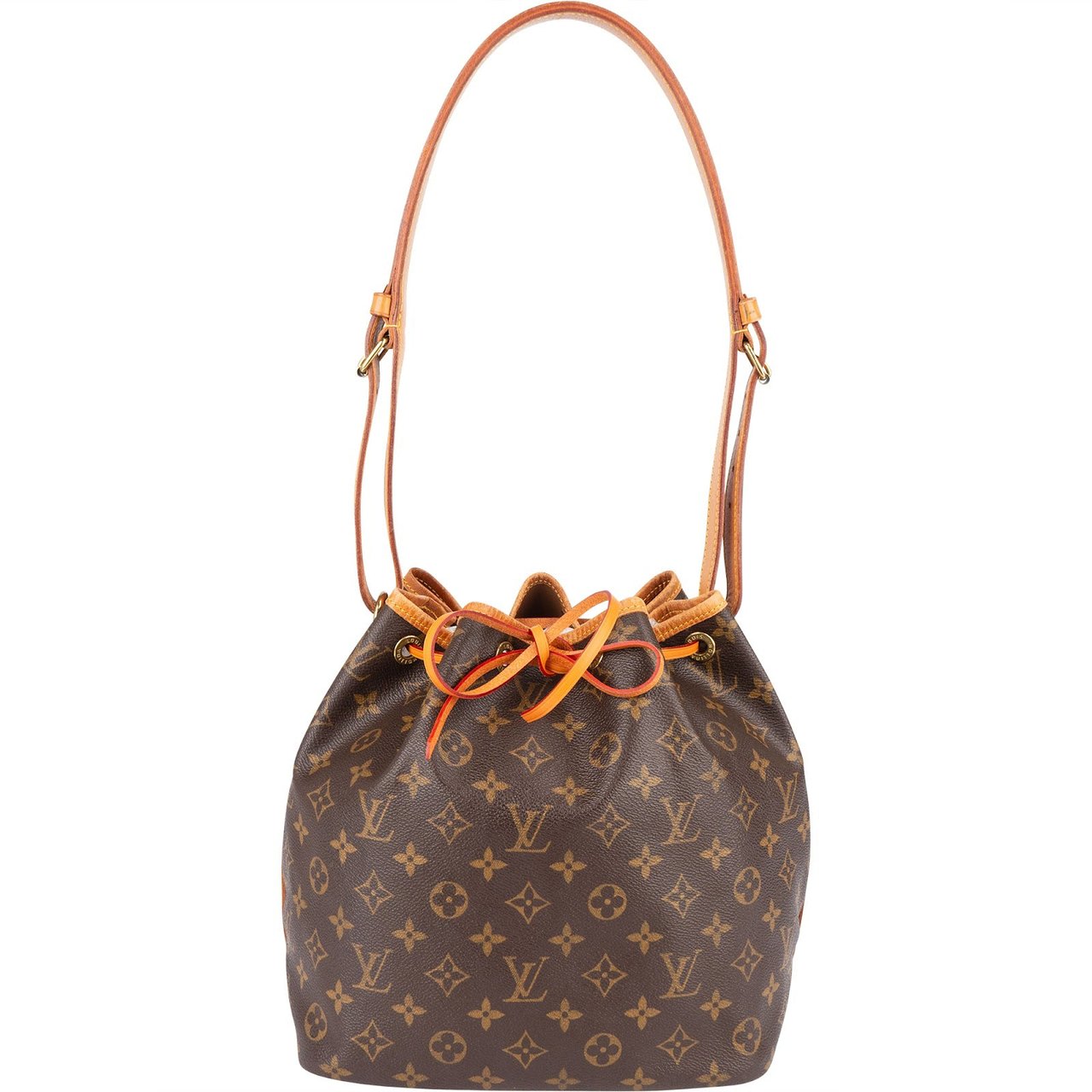 Louis Vuitton Louis Vuitton Monogram Canvas Sac Noé Petit Shoulder Bag Bruin