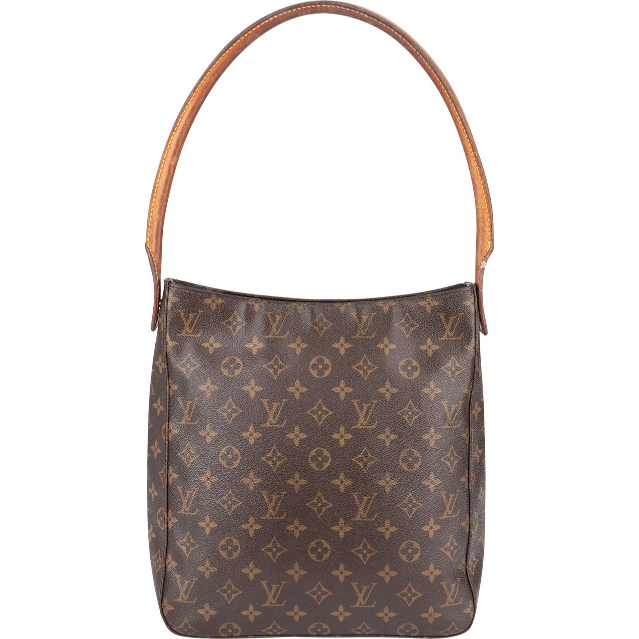 Louis Vuitton Louis Vuitton Canvas Monogram Looping GM Shoulder Bag Bruin