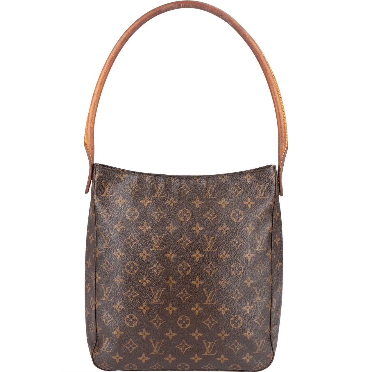 Louis Vuitton Louis Vuitton Canvas Monogram Looping GM Shoulder Bag Bruin