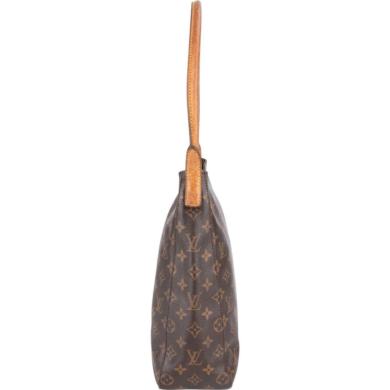 Louis Vuitton Louis Vuitton Canvas Monogram Looping GM Shoulder Bag Bruin