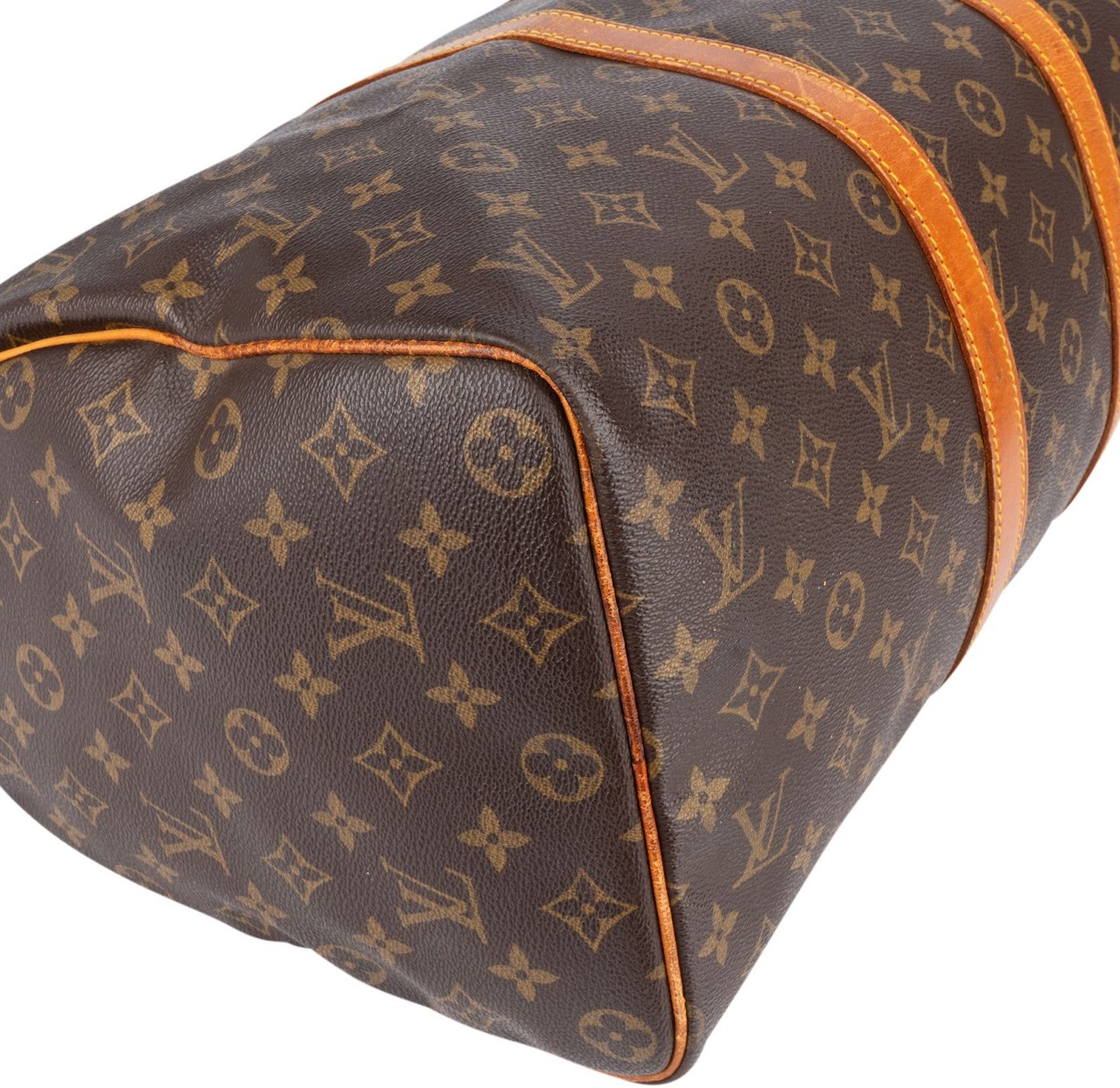 Louis Vuitton Louis Vuitton Monogram Canvas Keepall 45 Travel Bag Bruin