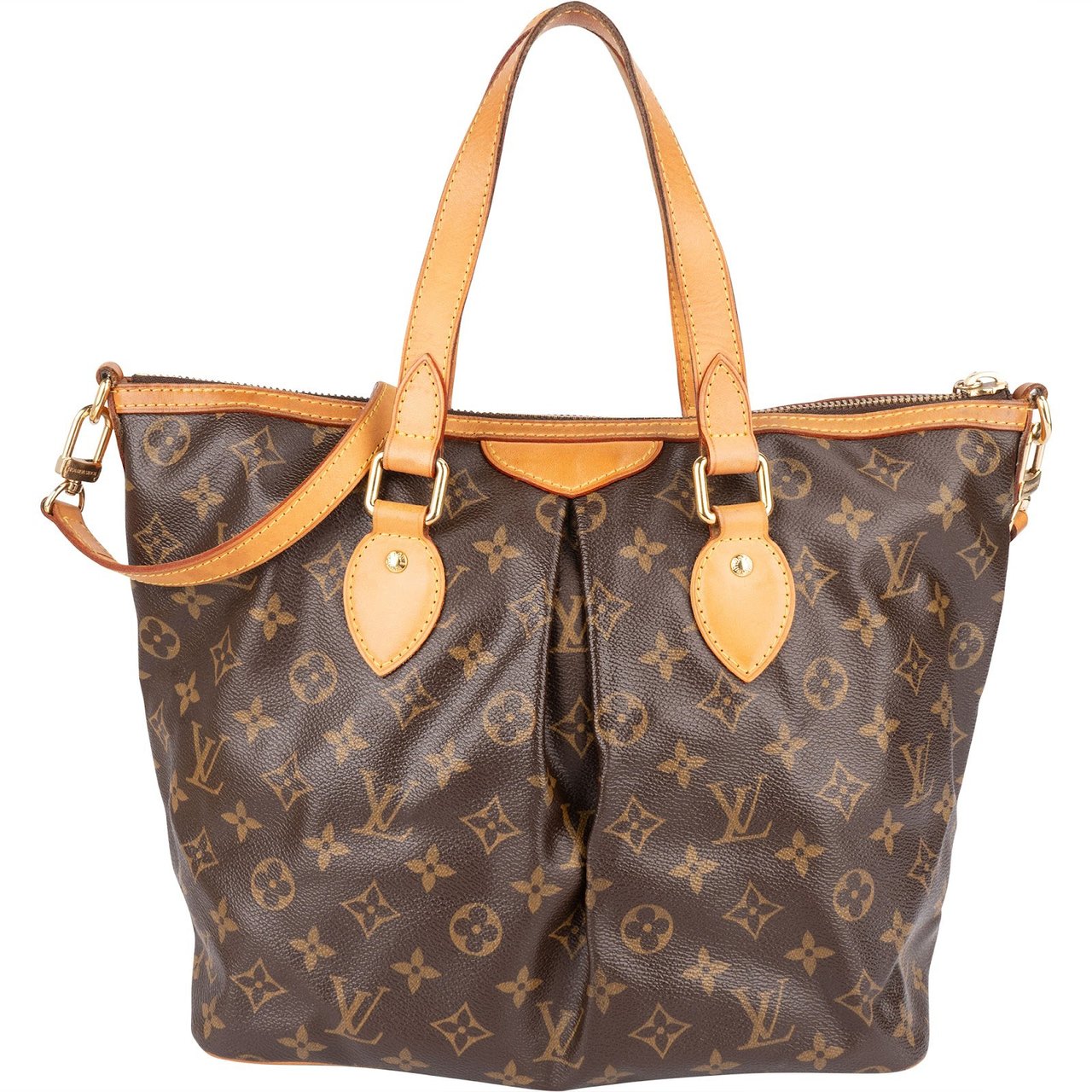 Louis Vuitton Louis Vuitton Monogram Canvas Palermo PM Handbag Bruin
