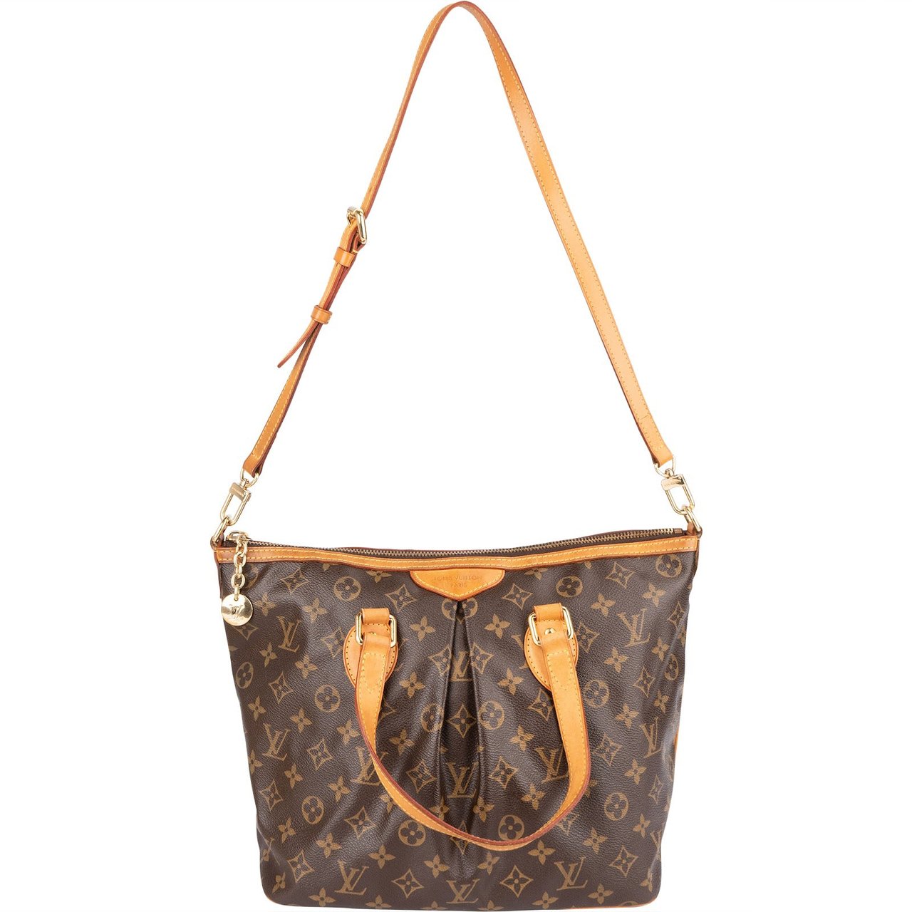 Louis Vuitton Louis Vuitton Monogram Canvas Palermo PM Handbag Bruin
