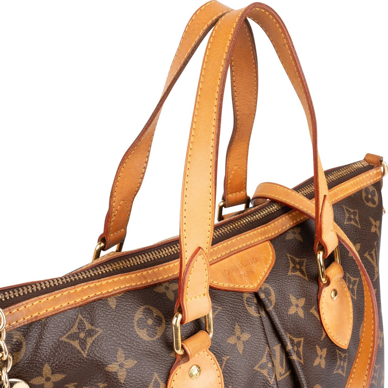 Louis Vuitton Louis Vuitton Monogram Canvas Palermo PM Handbag Bruin