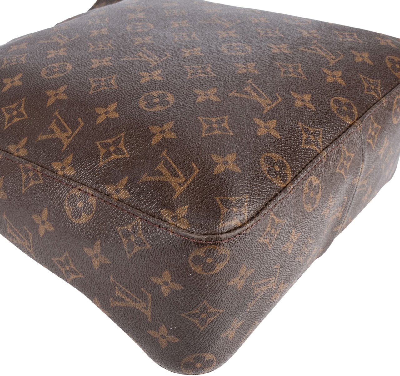 Louis Vuitton Louis Vuitton Canvas Monogram Looping GM Shoulder Bag Bruin