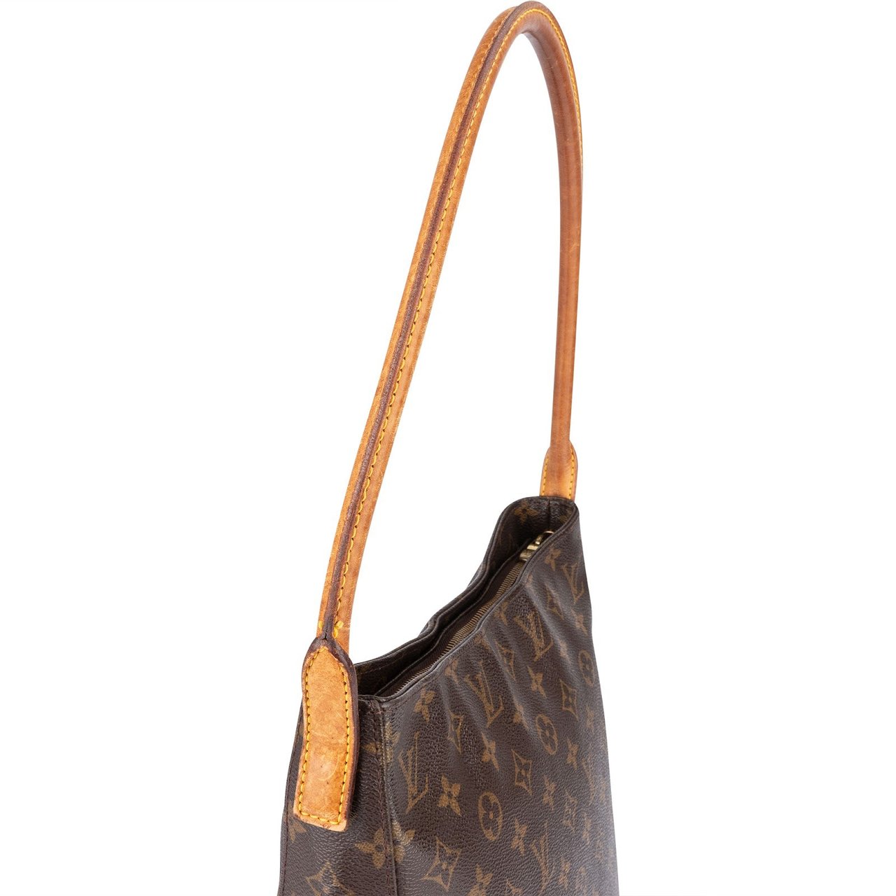 Louis Vuitton Louis Vuitton Canvas Monogram Looping GM Shoulder Bag Bruin