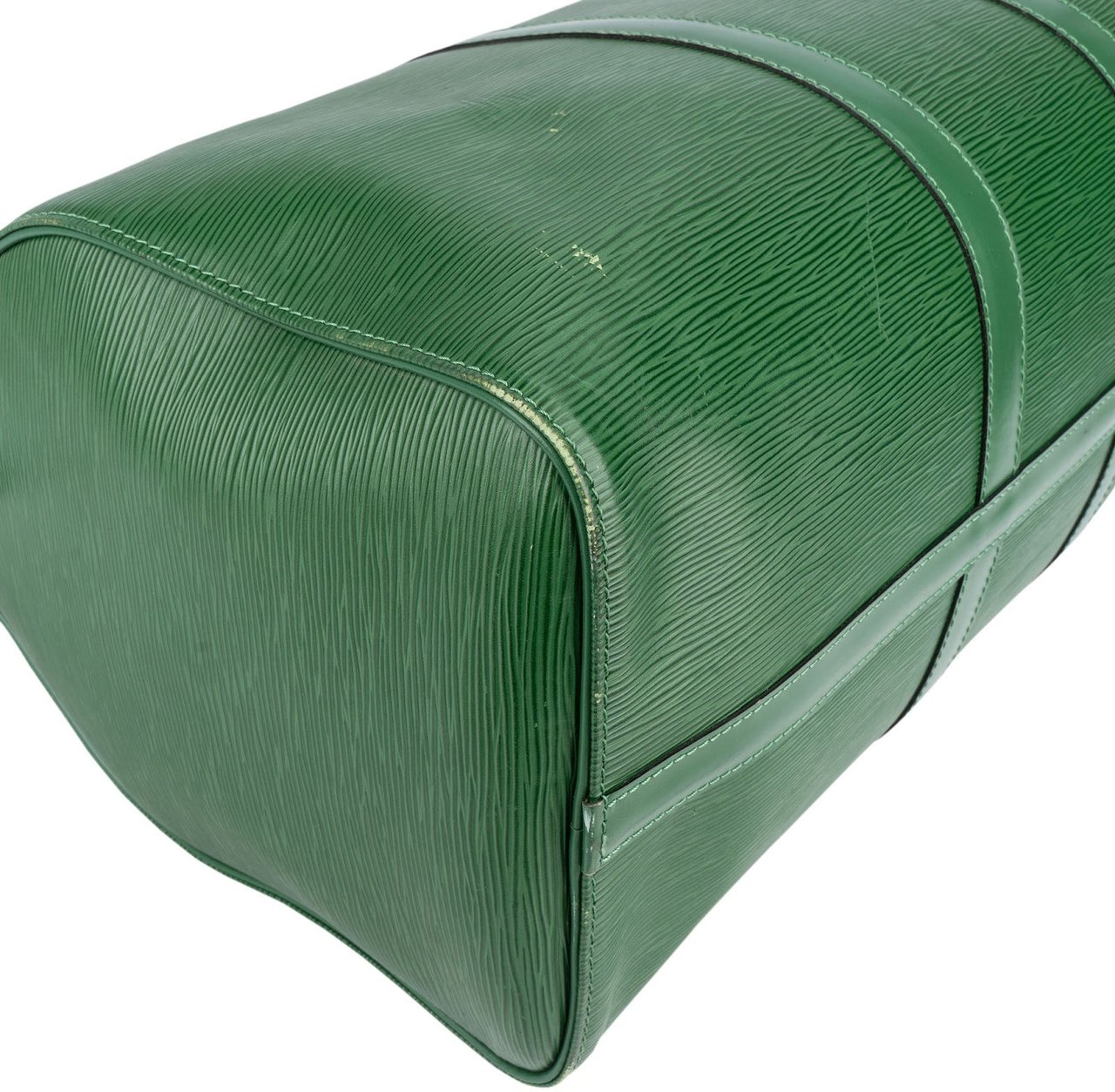 Louis Vuitton Louis Vuitton Green Epi Leather Keepall 45 Travel Bag Groen