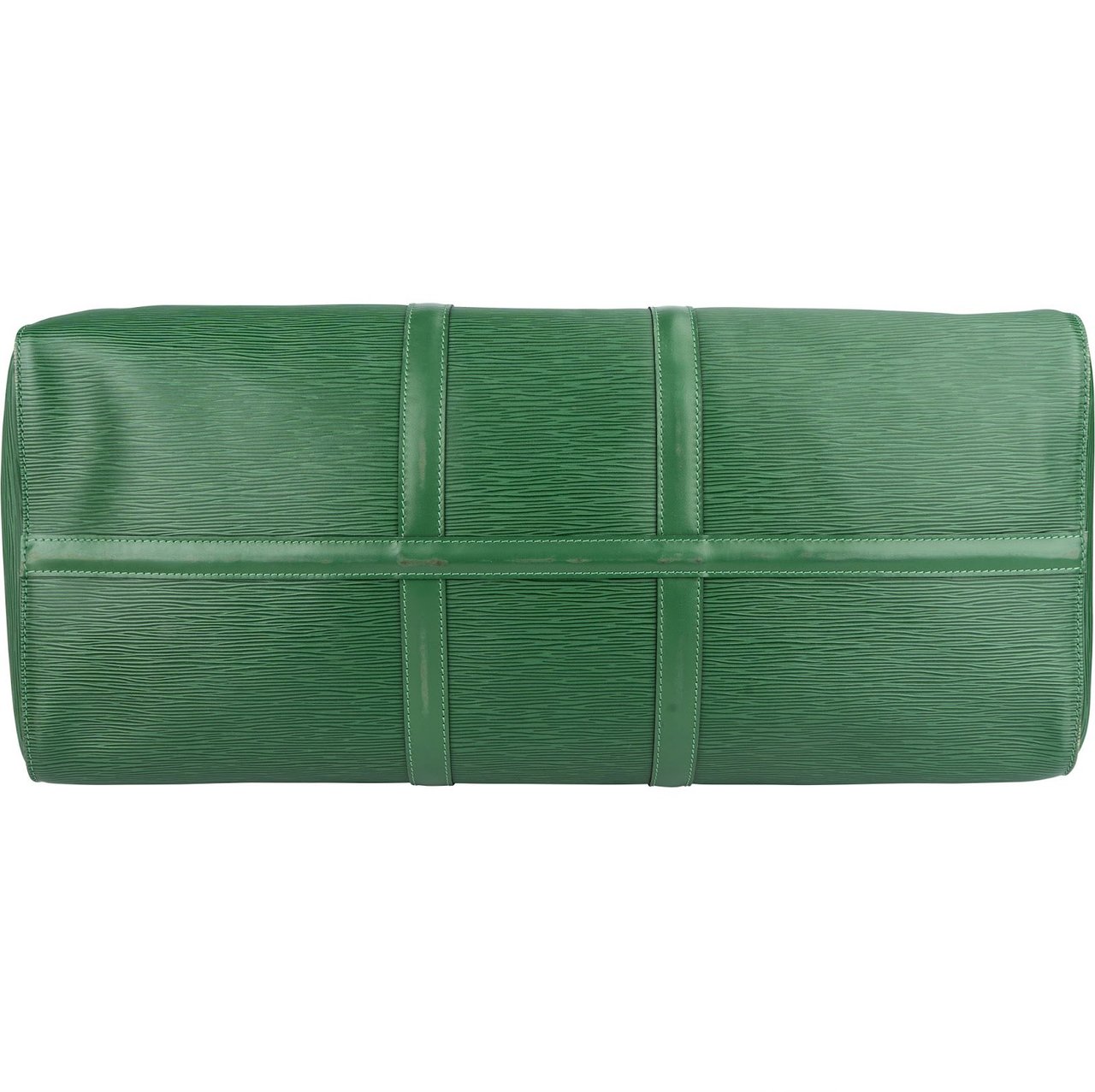 Louis Vuitton Louis Vuitton Green Epi Leather Keepall 55 Travel Bag Groen