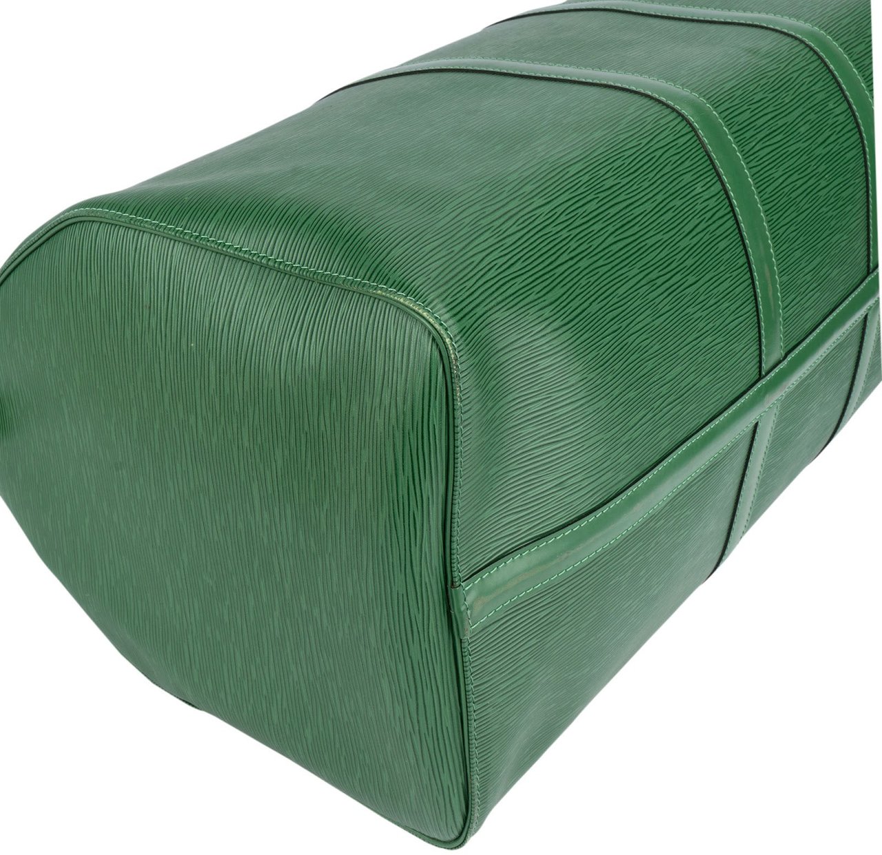 Louis Vuitton Louis Vuitton Green Epi Leather Keepall 55 Travel Bag Groen