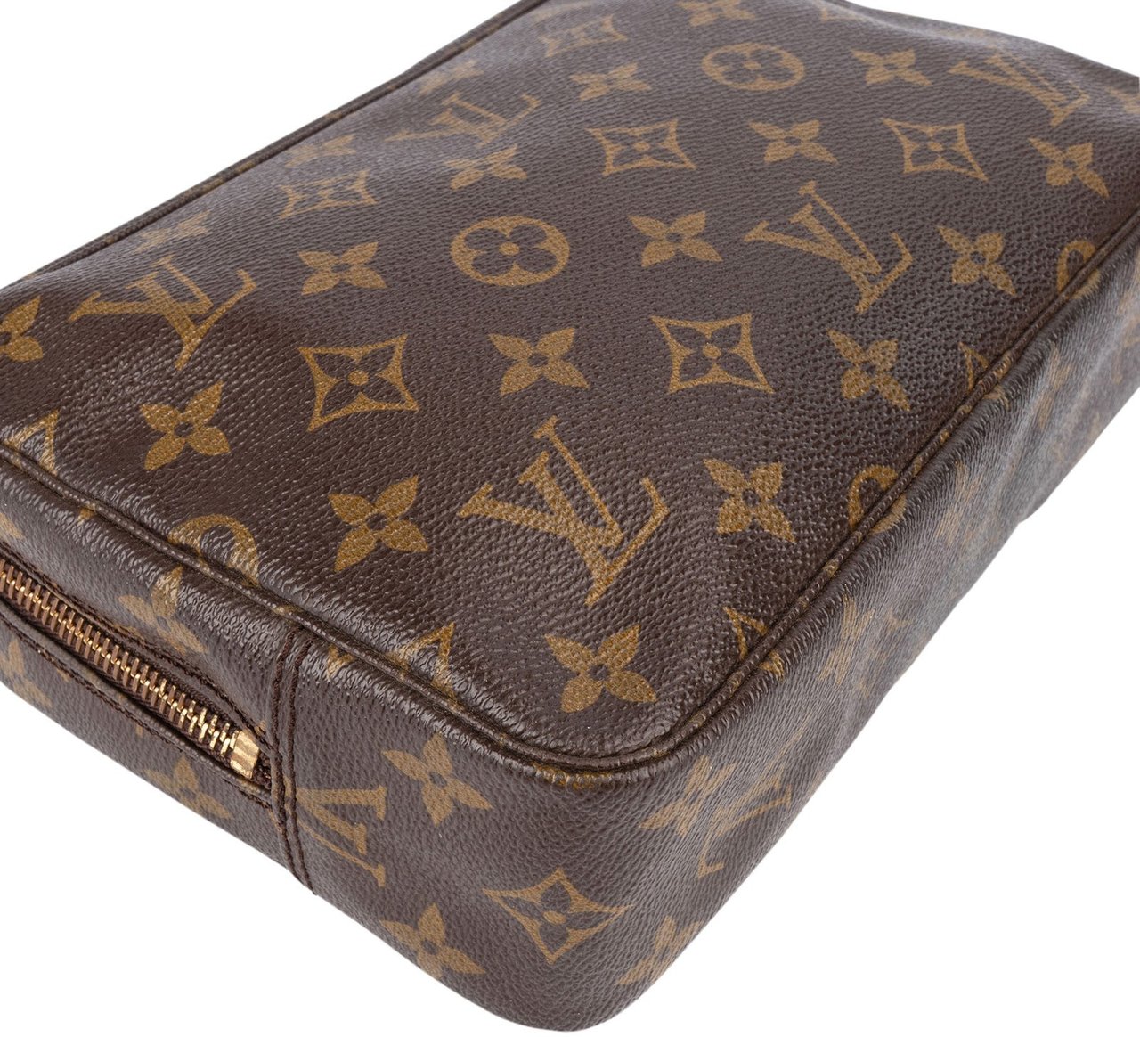 Louis Vuitton Louis Vuitton Monogram Canvas Trousse de Toilette 23 Clutch Bruin