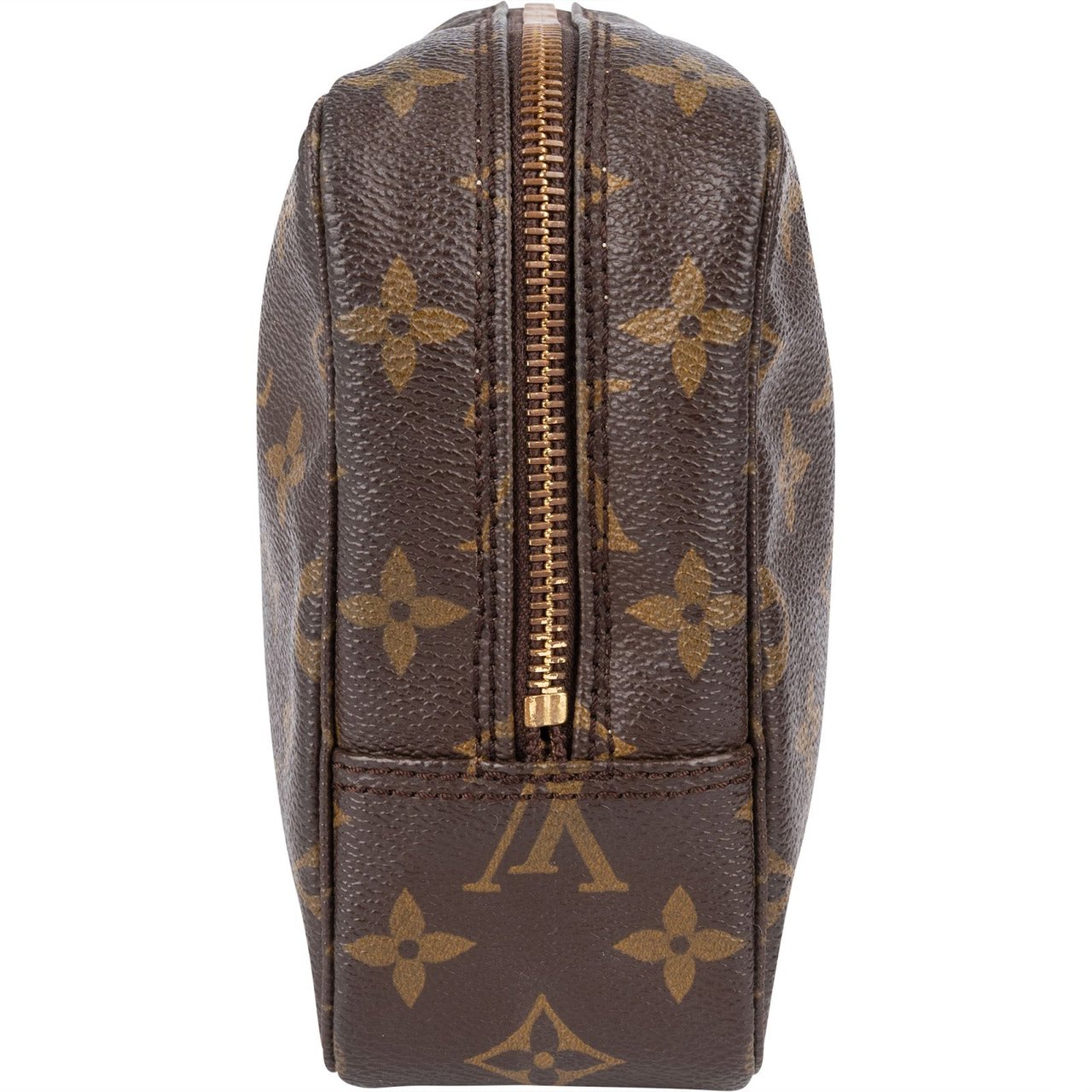 Louis Vuitton Louis Vuitton Monogram Canvas Trousse de Toilette 23 Clutch Bruin