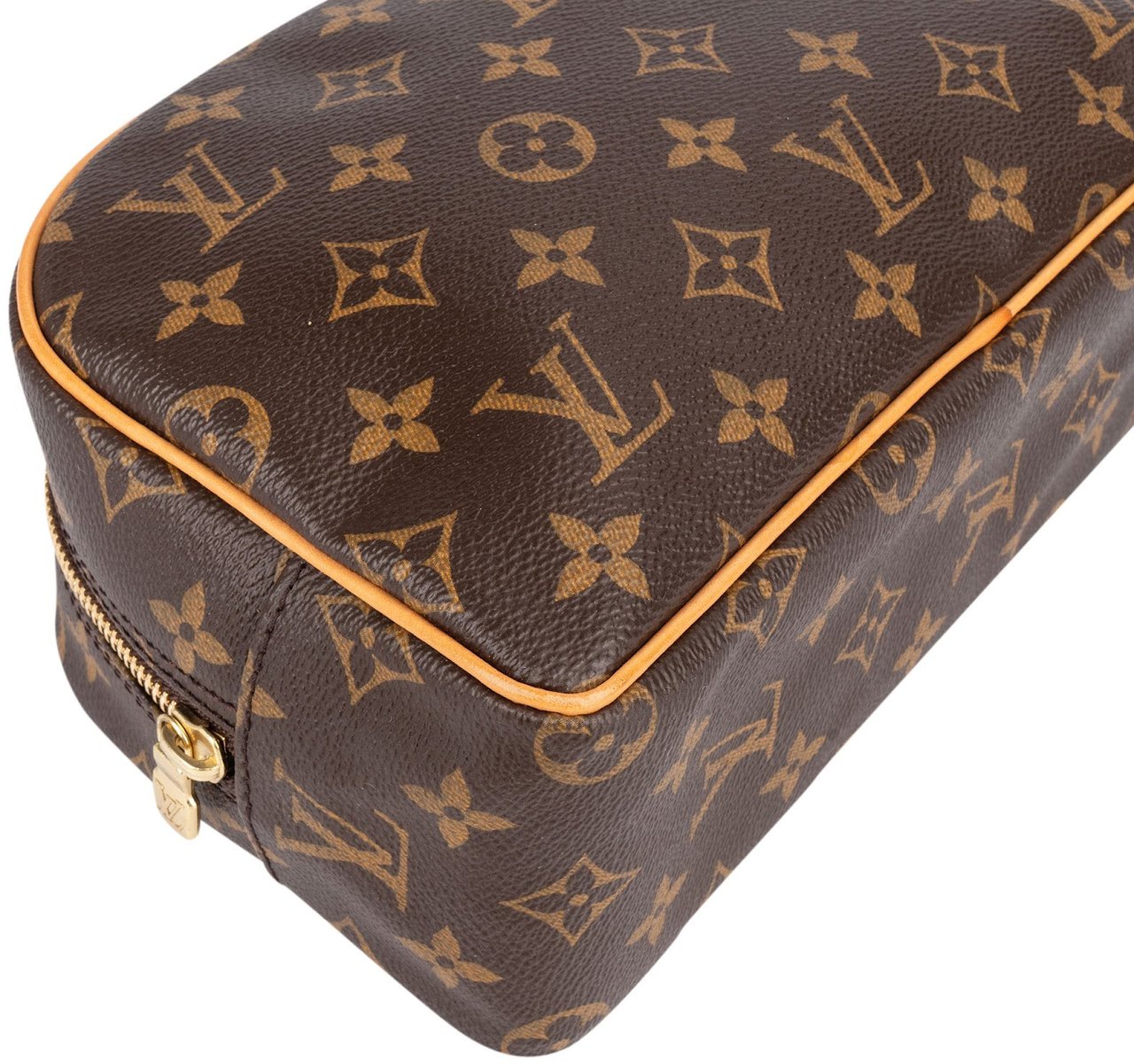 Louis Vuitton Monogram Canvas Toiletry 25 Bag Bruin