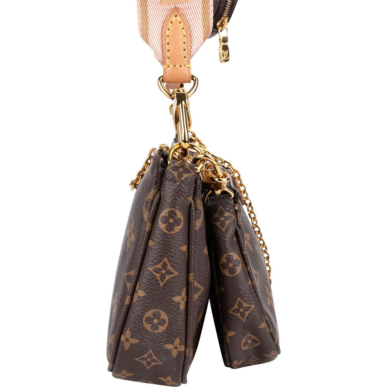 Louis Vuitton Louis Vuitton Monogram Canvas Multi Pochette Accessoires Crossbody Bag Bruin