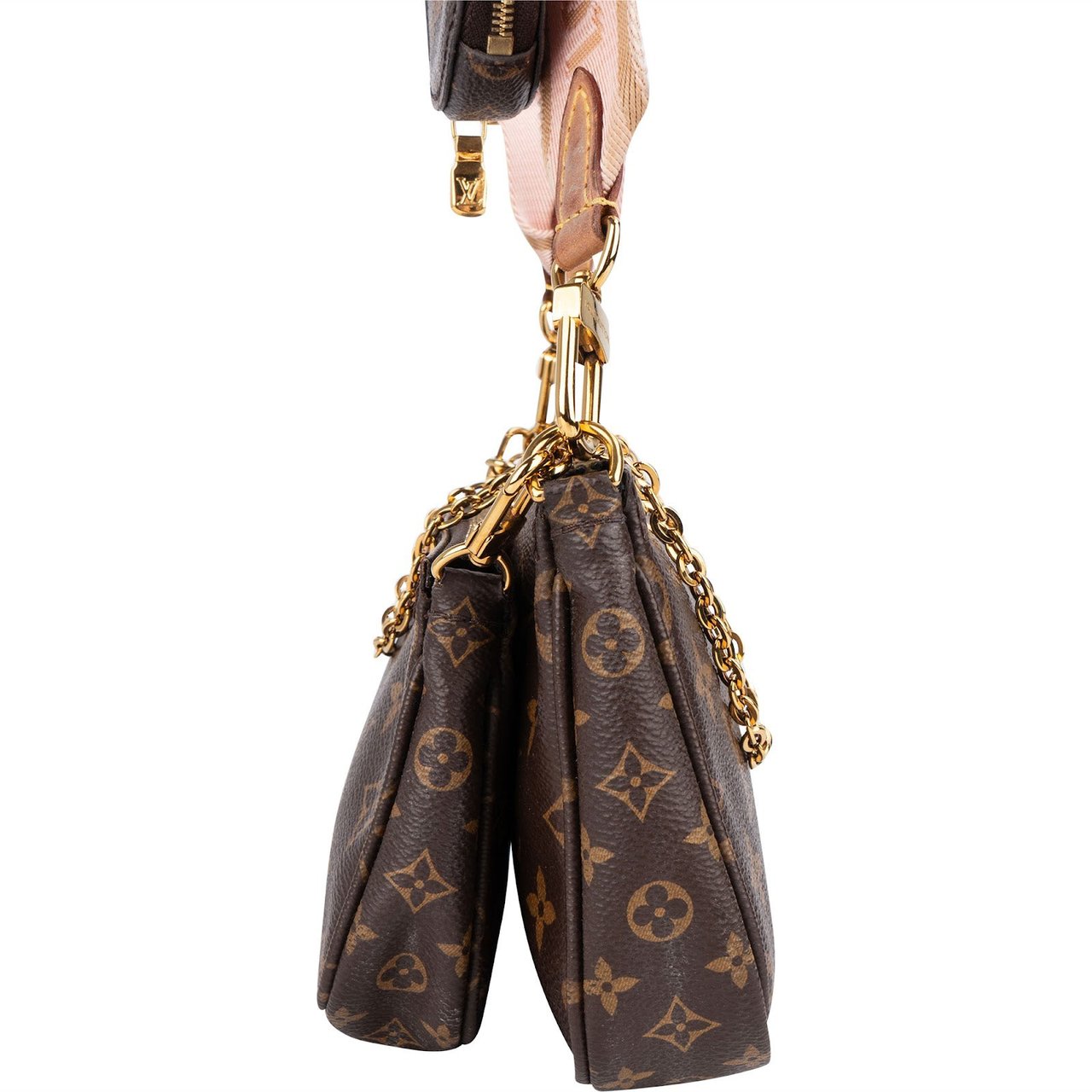 Louis Vuitton Louis Vuitton Monogram Canvas Multi Pochette Accessoires Crossbody Bag Bruin