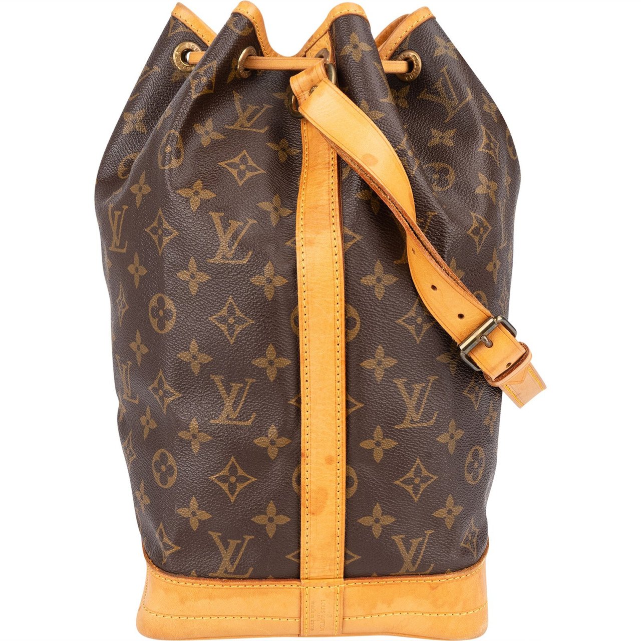 Louis Vuitton Louis Vuitton Monogram Canvas Sac Noé Grande Shoulder Bag Bruin