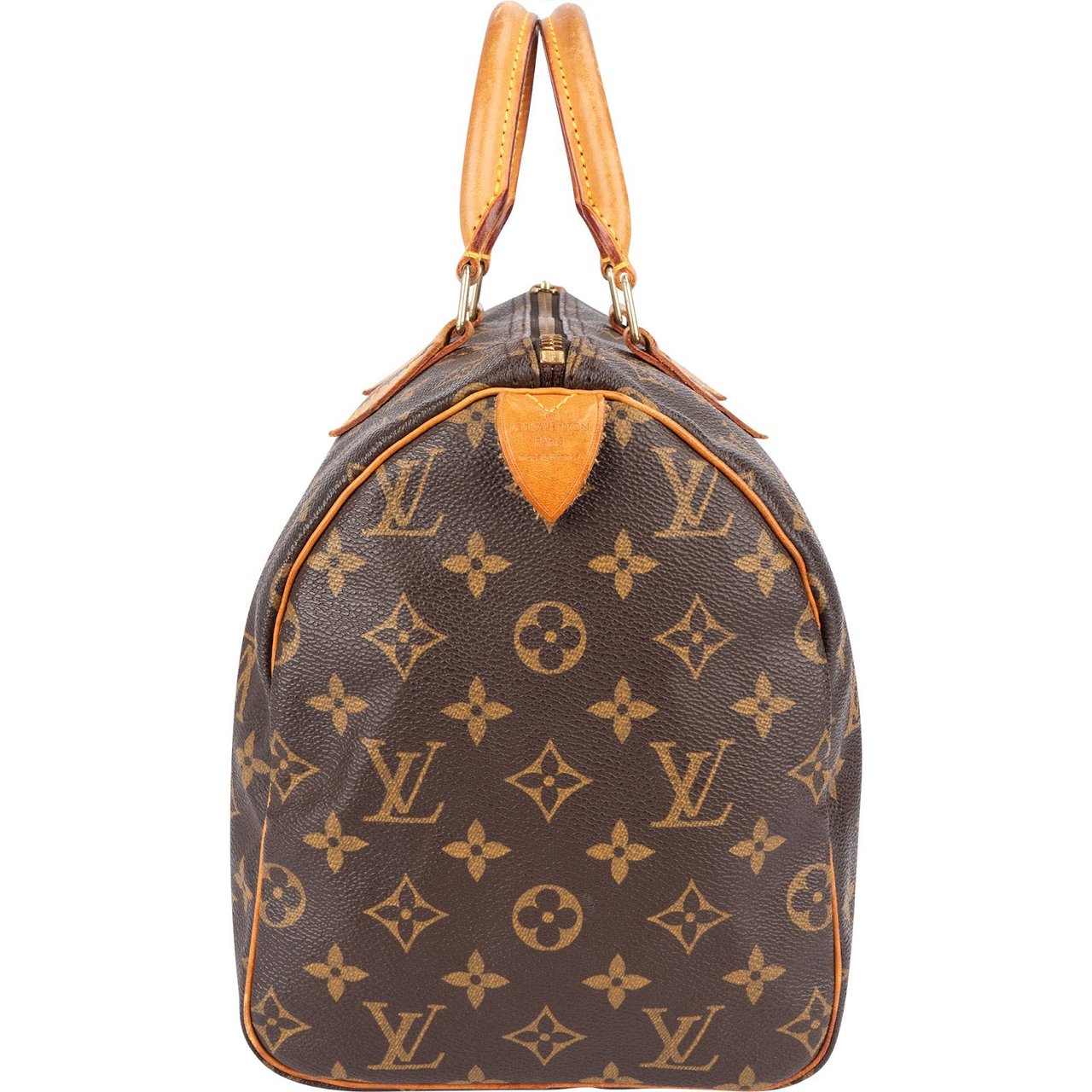 Louis Vuitton Louis Vuitton Monogram Canvas Speedy 30 Handbag Bruin