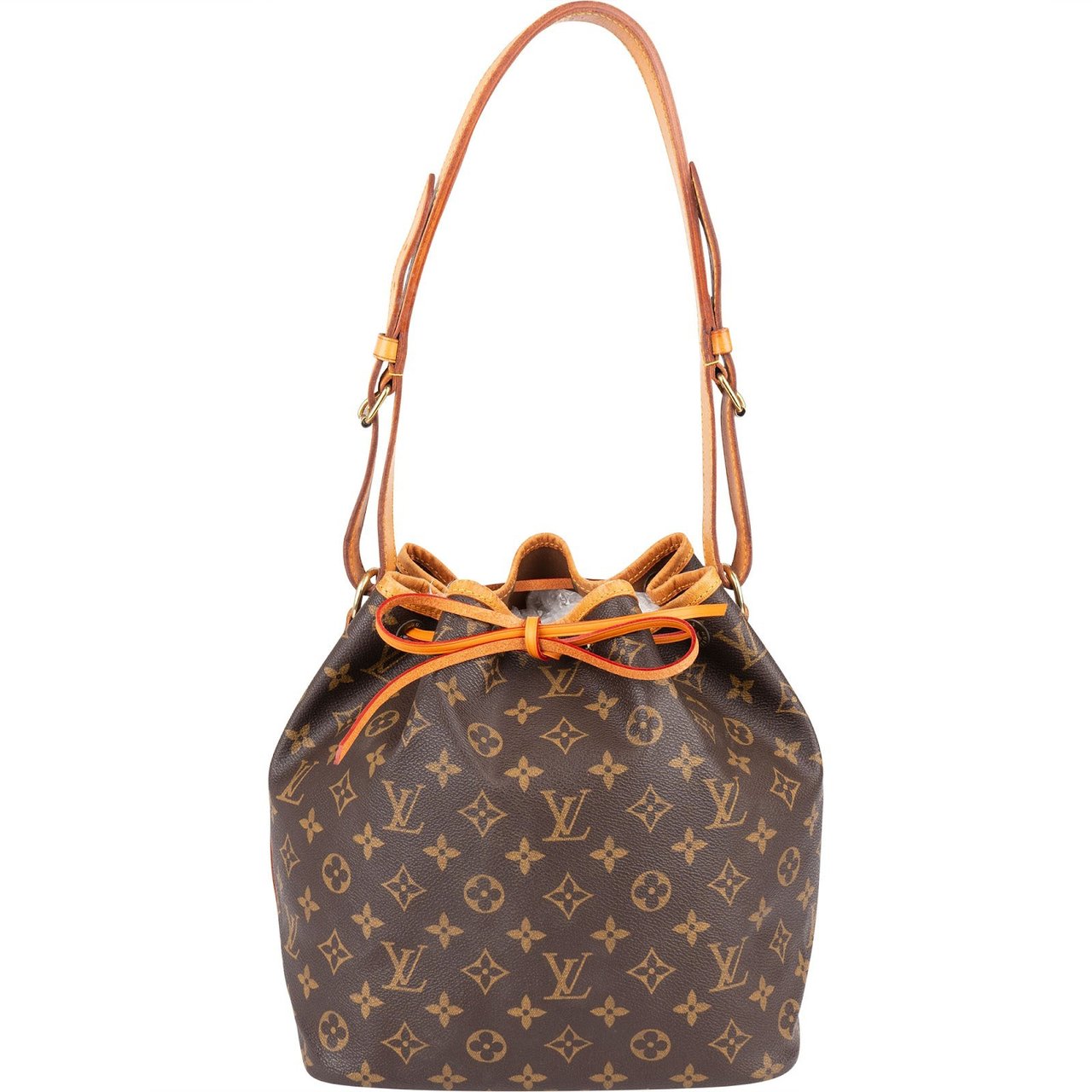 Louis Vuitton Louis Vuitton Monogram Canvas Sac Noé Petit Shoulder Bag Bruin