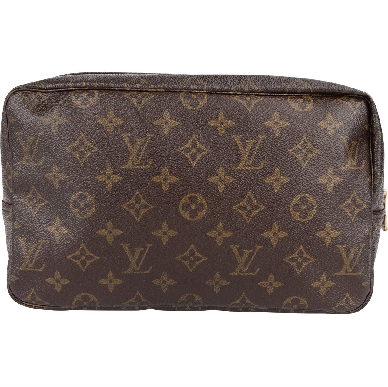 Louis Vuitton Louis Vuitton Monogram Canvas Trousse de Toilette 28 Clutch Bruin