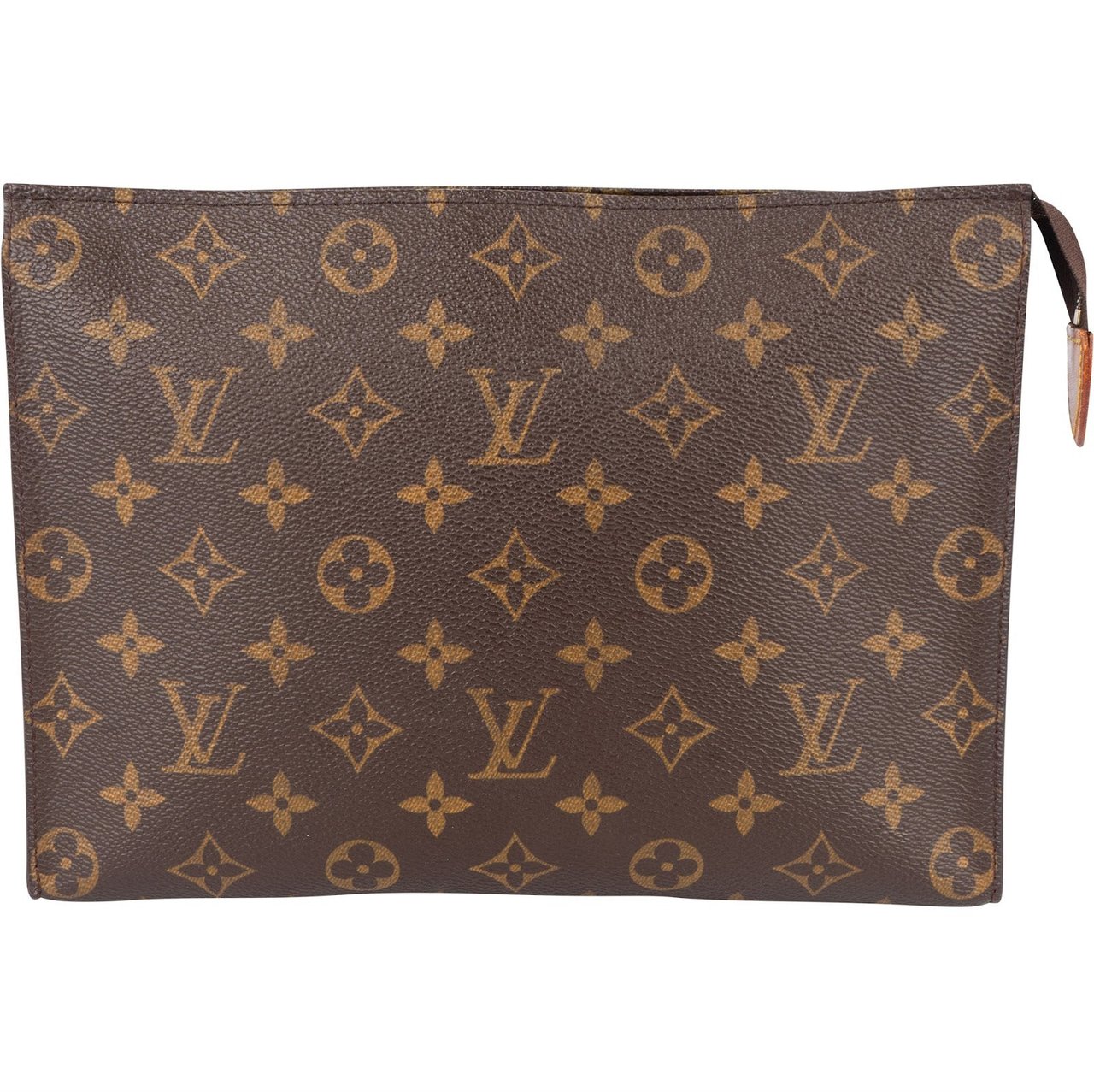 Louis Vuitton Louis Vuitton Monogram Canvas Poche Toilette 25 Clutch Bruin