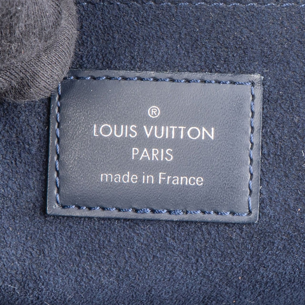 Louis Vuitton Blue Epi Leather Pochette Jour Laptop Clutch Navy
