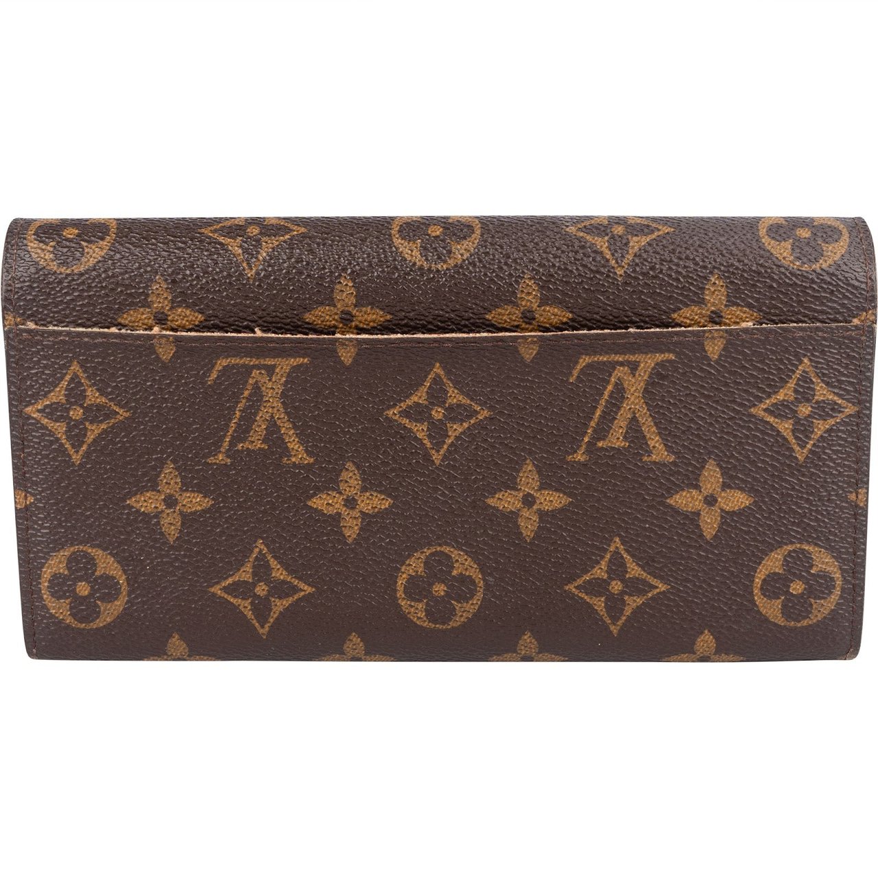 Louis Vuitton Louis Vuitton Monogram Canvas Sarah Wallet Bruin