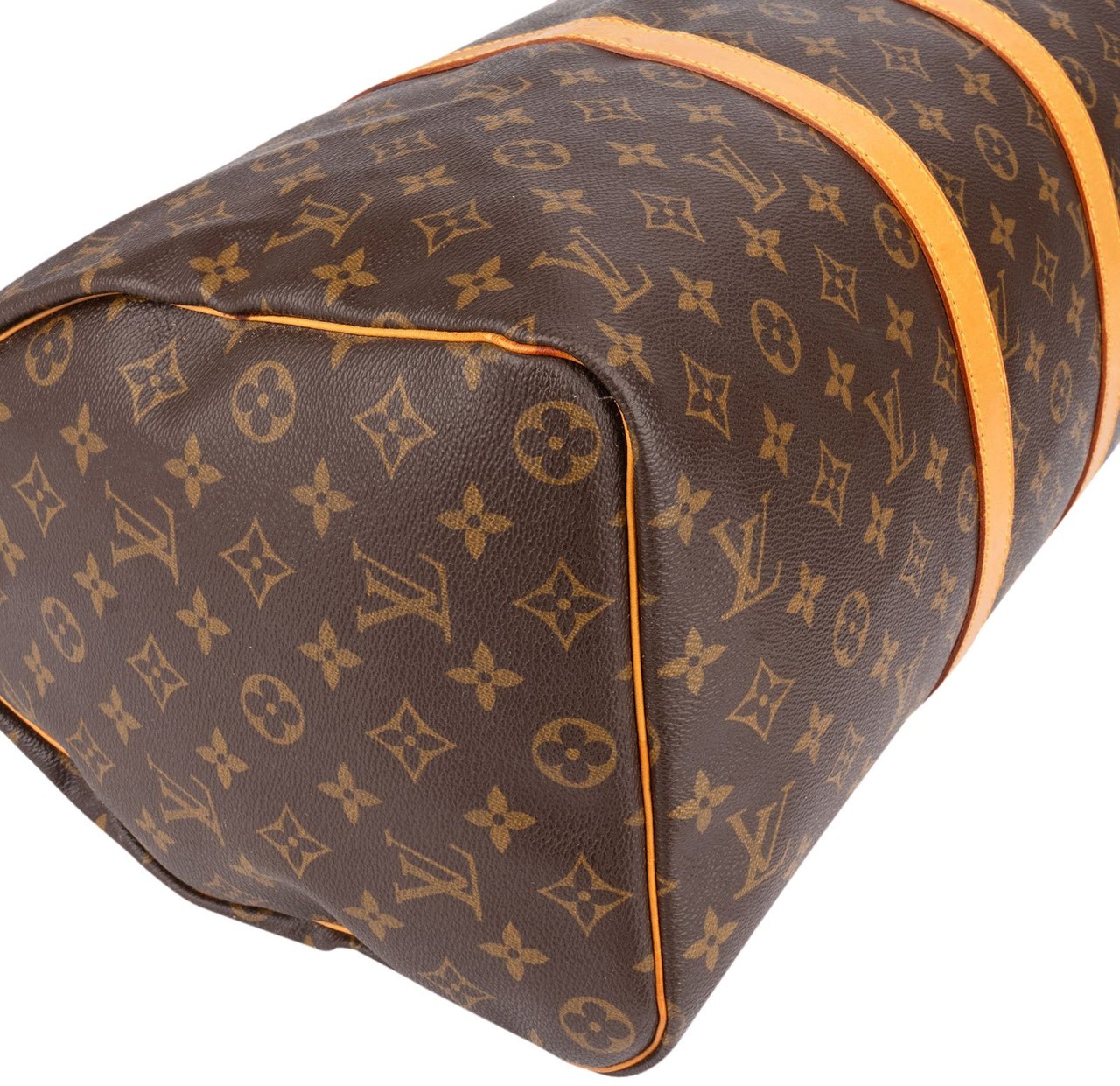 Louis Vuitton Louis Vuitton Monogram Canvas Keepall 45 Travel Bag Bruin