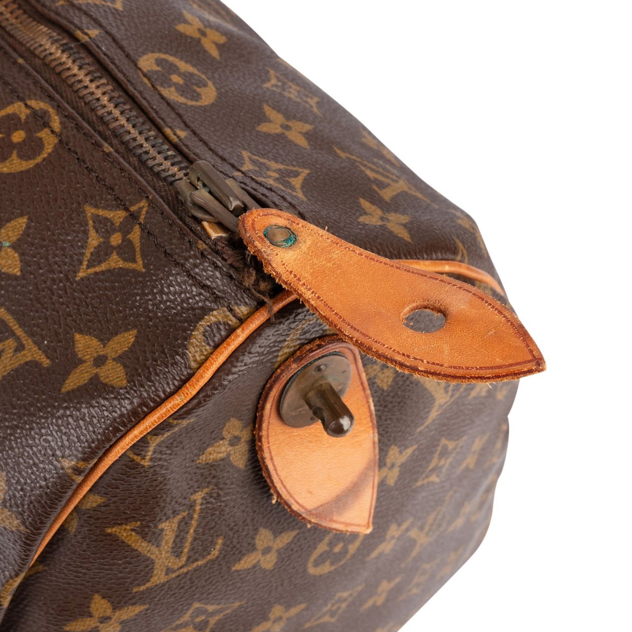 Louis Vuitton Louis Vuitton Monogram Canvas Keepall 45 Travel Bag Bruin