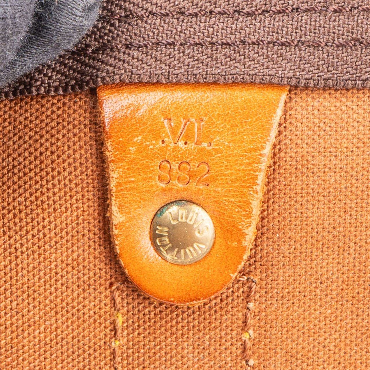 Louis Vuitton Louis Vuitton Monogram Canvas Keepall 60 Bandoulière Travel Bag Bruin