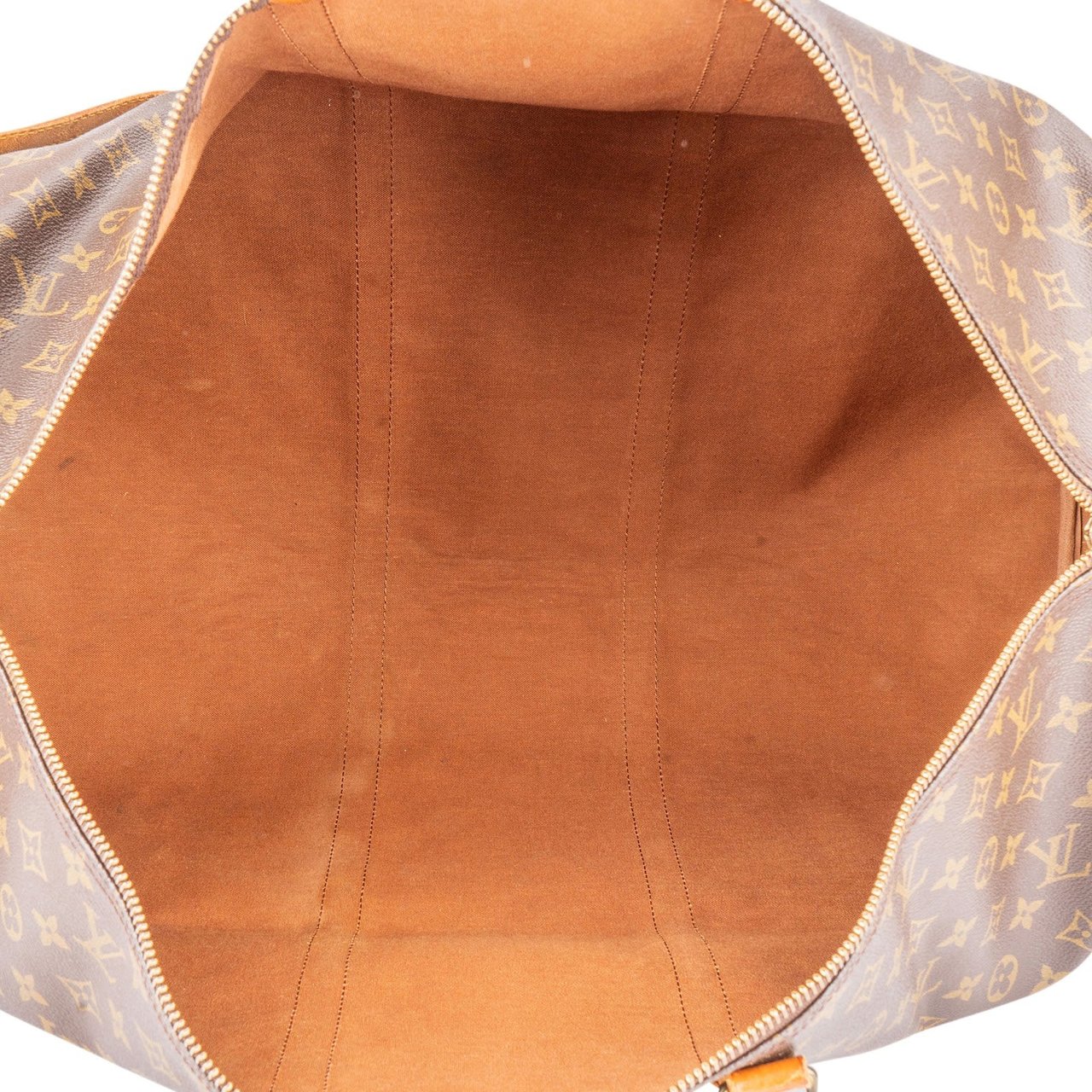 Louis Vuitton Louis Vuitton Monogram Canvas Keepall 60 Bandoulière Travel Bag Bruin