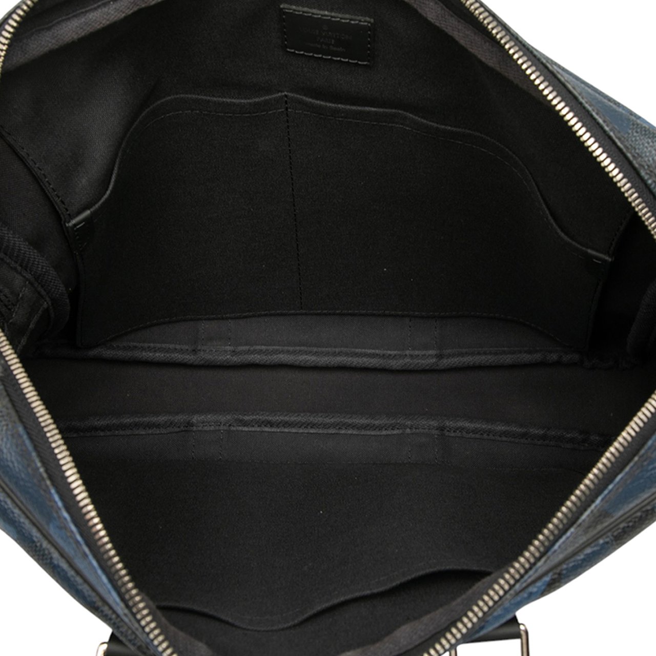 Louis Vuitton Damier Cobalt Camouflage Porte Documents Voyage PM Blauw