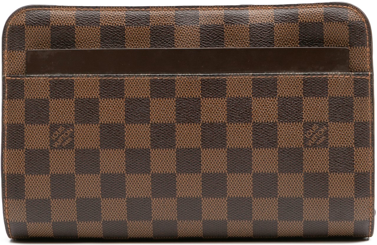 Louis Vuitton Damier Ebene Saint Louis Pochette Bruin